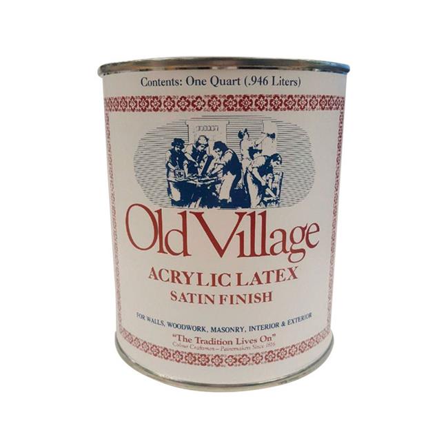 Old Village 1857994 Satin Rittenhouse Ivory WaterBased Acrylic Latex