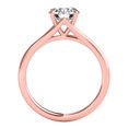 thumbnail image 4 of Aone 0.9 Carat Lab Grown Diamond Wedding & Engagement Rose Gold Ring for Women, 4 of 5