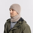 thumbnail image 5 of TBWNWG Couples Winter Warm Knit Hat and Scarf Two Piece Set for Men and Women Cold Weather Accessories,One Size, 5 of 5