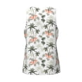 thumbnail image 5 of Easygdp Vintage Palm Trees Men's Tank Top, Sleeveless Muscle T Shirts, Breathable, Quick-Dry, Loose for Gym, Running, Fitness - XX-Large, 5 of 9