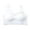 style-01 White, variant on Girls Bras Sports Bra for Girls, Seamless Wireless Bralette with Adjustable Straps & Fixed Pads Size 12-15 (White,12-15 Years)