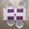 thumbnail image 3 of Ambesonne Pink Zebra Place Mats Set of 4, 80s Style Grunge, Standard Size, Cobalt Blue Fuchsia, 3 of 4