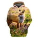 thumbnail image 5 of Sudadera con capucha de zorro animal para hombre y mujer, con estampado 3D, informal, de gran tamaño, estilo hip hop, Harajuku, para parejas, 5 of 5
