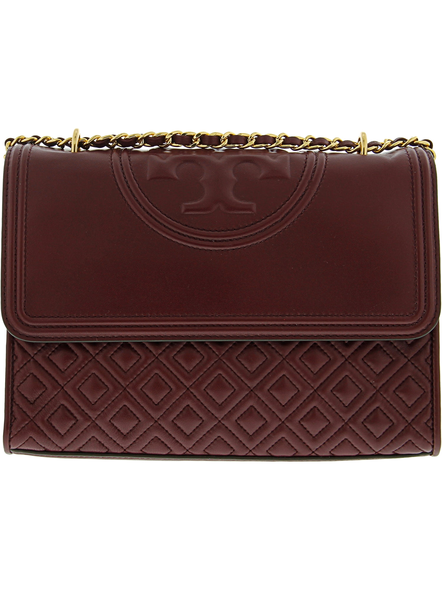 tory burch fleming convertible shoulder bag imperial garnet