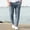 Blue pants for men, variant on kosheko Men's Linen Pants Elastic Waist Drawstring Straight Leg Loose Fit Yoga Pants Lightweight Summer Beach Trousers with Pockets Brown XXL