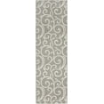 thumbnail image 2 of Nourison Grafix Floral Grey 2'3" x 7'6" Area Rug, (2x8), 2 of 7