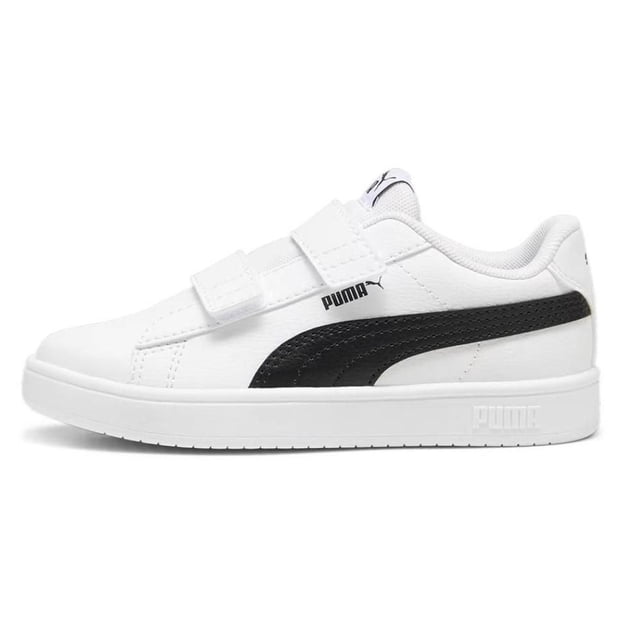 Tenis Puma Rickie Classic V PS 39425313 para Niños, color Blanco