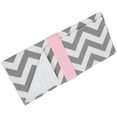 thumbnail image 1 of Caught Ya Lookin' S44-334-R5 Changing Pad, Gray & Pink Chevron, 1 of 1