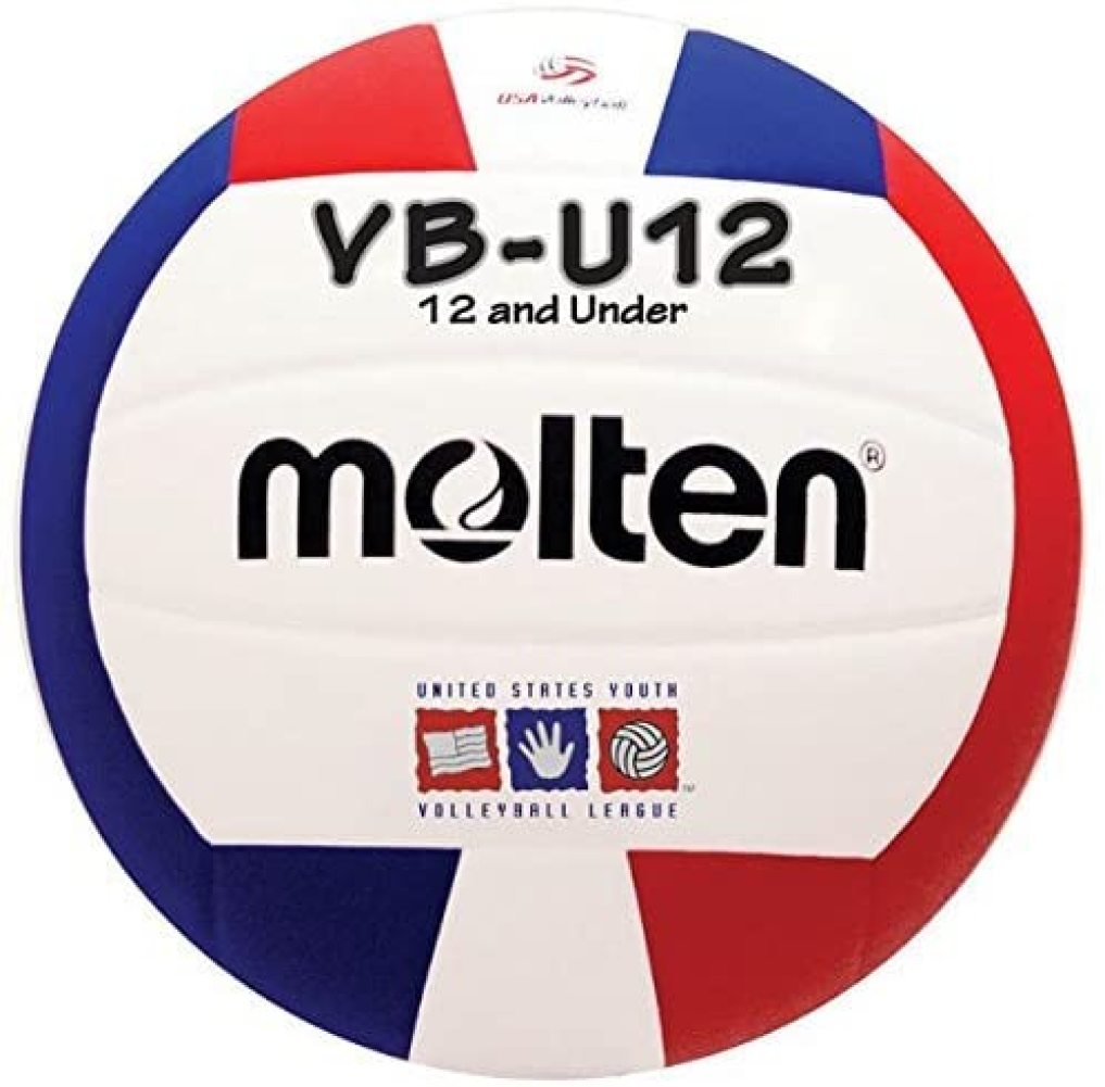Molten Lightweight Youth Volleyball Red/White/Blue