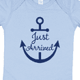 thumbnail image 4 of Inktastic Just Arrived Nautical Anchor Boys or Girls Baby Bodysuit, 4 of 5