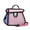Style 3, variant on Cute 2D Cartoon Style Crossbody Bag with Spacious Interior Shoulder Bags Casual Satchel Purse for Daily Essential