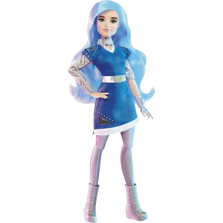Disney Zombies 3 Addison Fashion Doll with Blue Hair, Alien Outfit, and  Accessories 