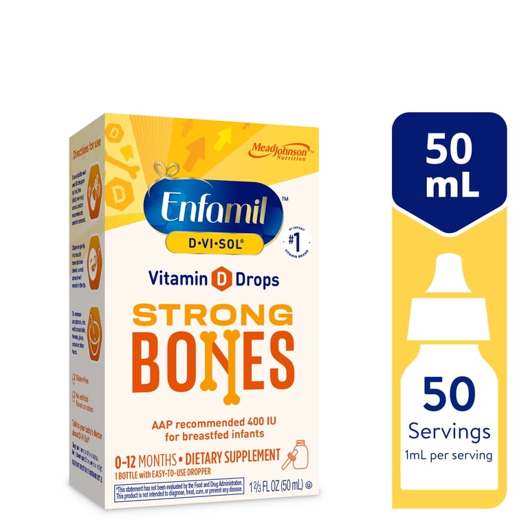 Enfamil Baby Vitamin D Drops, 50mL Bottle photo 1