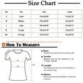 thumbnail image 3 of JMKQLZ Chemise Ample à Manches Courtes et Col en V pour Femmes, 3 of 6