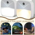 thumbnail image 7 of HIBIBUD Nightlights Plug In Wall,Smart Light Sensor Dimmable Night Light,Compact Practical Hallway Night Light,White, 7 of 7