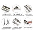 thumbnail image 3 of Bgsha 2Pcs Folding Shelf Brackets DIY Wall Mounted Shelf Bracket for Folding WorkBench, 3 of 9