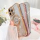 thumbnail image 4 of iPhone 16 Pro Max Case, Compatible with MagSafe Hearts Plating Camera Protection Transparent Phone Case, Magnetic Glitter, 4 of 5