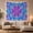 Paisley Swirls, variant on Luminous Mandala in a Starry Cosmic Field, Mystical Psychedelic for Meditation Enthusiasts, Geometric Wall Art, Housewarming Gift, Tapestry Wall Hanging for Bedroom and Studio