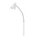thumbnail image 2 of Benzara BM240393 Lampadaire avec Col de Cygne Réglable et Pliable&44; Blanc, 2 of 5