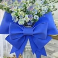 thumbnail image 3 of Cathery Big Bow Large Bow Decorations for Door Window Gift Wreath Bow Christmas Tree Topper Party Wedding Home Decor, 3 of 7