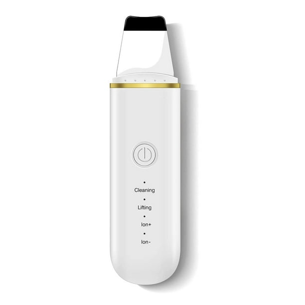 Dispositivo de peeling ultrasónico con 4 modos, espátula para la piel, eliminador de puntos negros, limpiador de poros, espátula para lavado facial, eliminador de acné, limpiador de piel