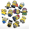 thumbnail image 3 of 12pcs Minions Despicable Me Theme Crocs Shoe Charms For Diy Clog Sandals Decoration Shoes Accessories Set Gifts, 3 of 4