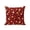 Dark Red, variant on Outdoor Pillows Waterproof, Thanksgiving Fall Bedding Throw Pillows with Insert for Couch Sofa Bed, Orange Pumpkin Maple Leaf Botanical Brown 16x16 Inch Pillowcases Decorative Patio Pillow Set of 2