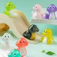 thumbnail image 3 of 10Pcs Luminous Mini Resin Animals Tiny Resin Animals, Glow in The Dark Mini Snake Figurines to Hide Around The Office Home for Garden Miniatures Fairy Garden Accessories Crafts Micro Landscape Decor, 3 of 9