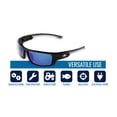 thumbnail image 3 of Gafas de seguridad Bullhead Safety Dorado Polarized Blue Mirror, 3 of 7