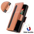 thumbnail image 2 of TECH CIRCLE for Samsung Galaxy Z Fold 4 Case, PU Leather Wallet Flip Book Case with S Pen Holder Kickstand RFID Blocking Credit Card Holder Shock-Absorbing Protective Case, Brown, 2 of 10