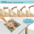 thumbnail image 4 of 6 Pieces of Kitchen Towels 11x11Inch Kitchen Dish Cloths Kitchen Dish Towels Reuseable Cleaning Cloths Flower and Maiden, 4 of 9