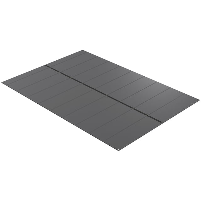 Costway Plastic Floor Frame Kit for 14 x 10 FT Storage Shed, Weather-resistant Outdoor Tool Room Base Foundation