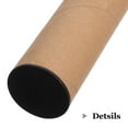 thumbnail image 3 of Minkissy 10 Pcs Tubes d'Expédition en Papier Kraft avec Embouts pour Affiches et Rouleaux de Papier, 3 of 8
