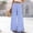 Blue, variant on ITSAME Womens Wide Leg Pants Polka Dot Print High Waist Drawstring Ladies Loose Casual Pants Orange Size 2XL