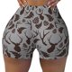 thumbnail image 2 of Fotbe Brown Moose with Pinecones Shorts Sin Costuras – Shorts Deportivos de Cintura Alta para Mujer, Elásticos para Gimnasio, Yoga, Running o Ciclismo-Medium, 2 of 8