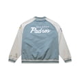 thumbnail image 2 of Men's Mitchell & Ness  Gray San Diego Padres Thunderstorm Head Coach Lightweight Satin Full-Snap Jacket, 2 of 7