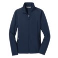 thumbnail image 5 of Yellow Rooster Women's Core Soft Shell Jacket Dress Blue Navy L, 5 of 6