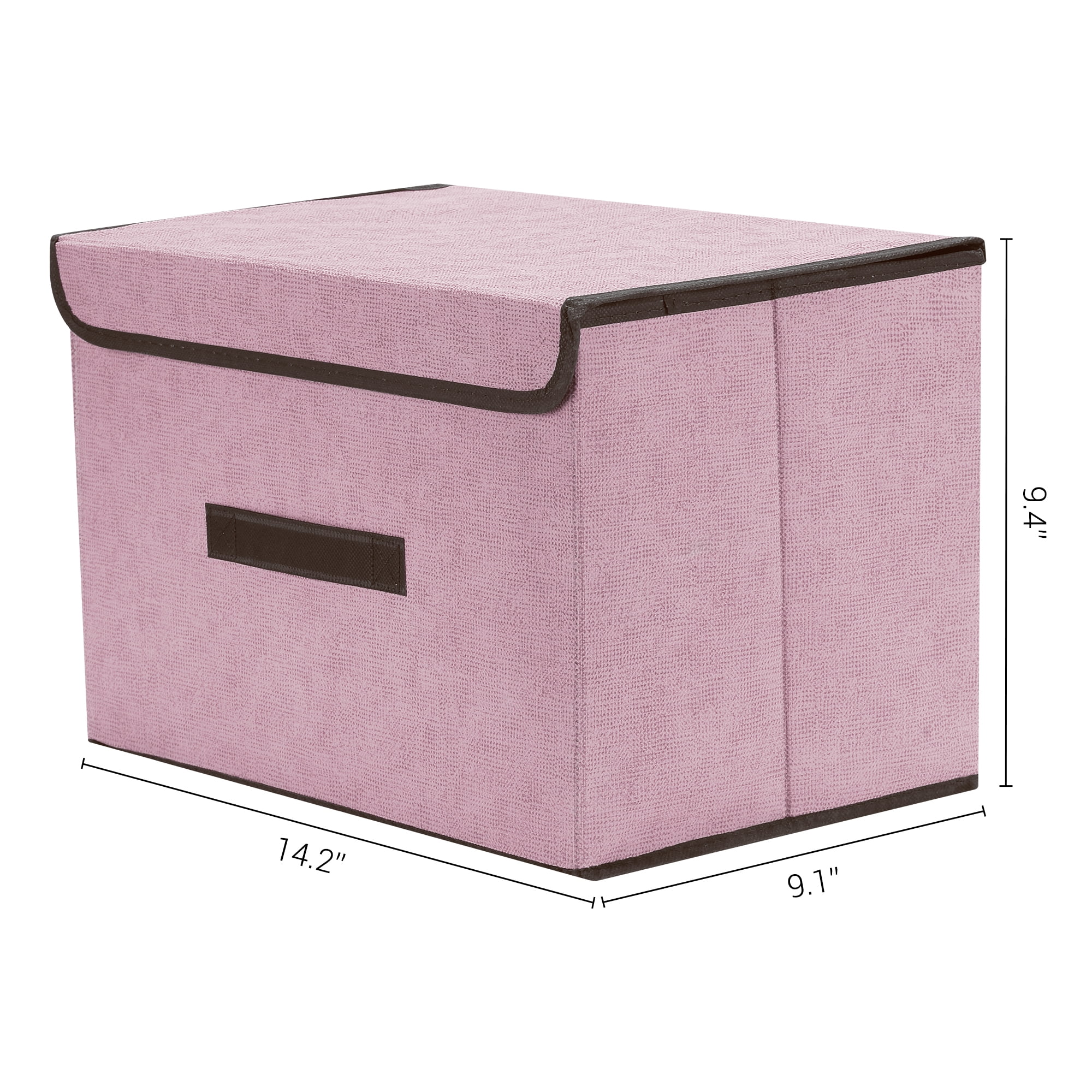 Unique Bargains 1 Pack Clothes Storage Bags Moving Bags Pink 14.2*9.1*9.4in