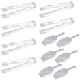 thumbnail image 1 of Toystoory Mini pinzas de plástico para servir buffet para cualquier ocasión, pinzas de cocina transparentes, pinzas para ensalada para comida. Cocina y Comedor, 1 of 6