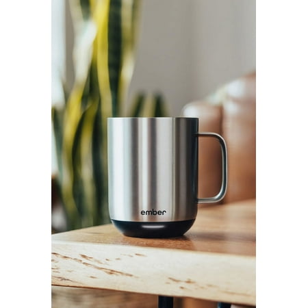 Ember - Temperature Control Smart Mug² - 10 oz - Stainless Steel