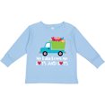 thumbnail image 3 of Inktastic My Lala Loves Me Grandson Truck Boys Long Sleeve Toddler T-Shirt, 3 of 5