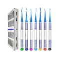 thumbnail image 1 of ARTMAN INSTRUMENTS Mini Élévateur Racinaire en Acier Inoxydable Proximateurs à Cassette Élévateurs Luxateurs PDL Élévateurs Racinaires 7 Pcs, 1 of 4