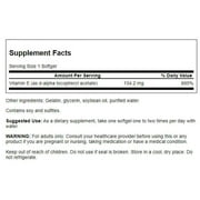 Swanson Natural Vitamin E 200 Iu 250 Softgels