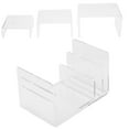 thumbnail image 2 of Herwey Jewelry Display Rack,3pcs / Set Acrylic Doll Toy Figure Display Riser Rack Transparent Jewelry Display Stand,Toy Display Stand, 2 of 8