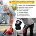 thumbnail image 5 of Knee Heating Massager Pads Knee Vibration Massager Knee Brace Wrap for Arthritis Knee Pain Relief Massaging Knee Pad with AC Adapter Knee Heated Vibration Massager, 5 of 9