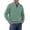 Green, variant on Men's Quarter Zip Mock Neck Sweater Long Sleeve Classic Fit Casual Work Pullover