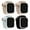 Black, Starlight, Milk Tea, Succulent, variant on Xtreme Smart Watch Nylon Braided Elastic Band 4 Pack – Large Size, Breathable, Adjustable, 42/44/45/49 mm,  Black, Starlight, Nude Pink, Smoke Violet. Compatible with Apple Watch Band