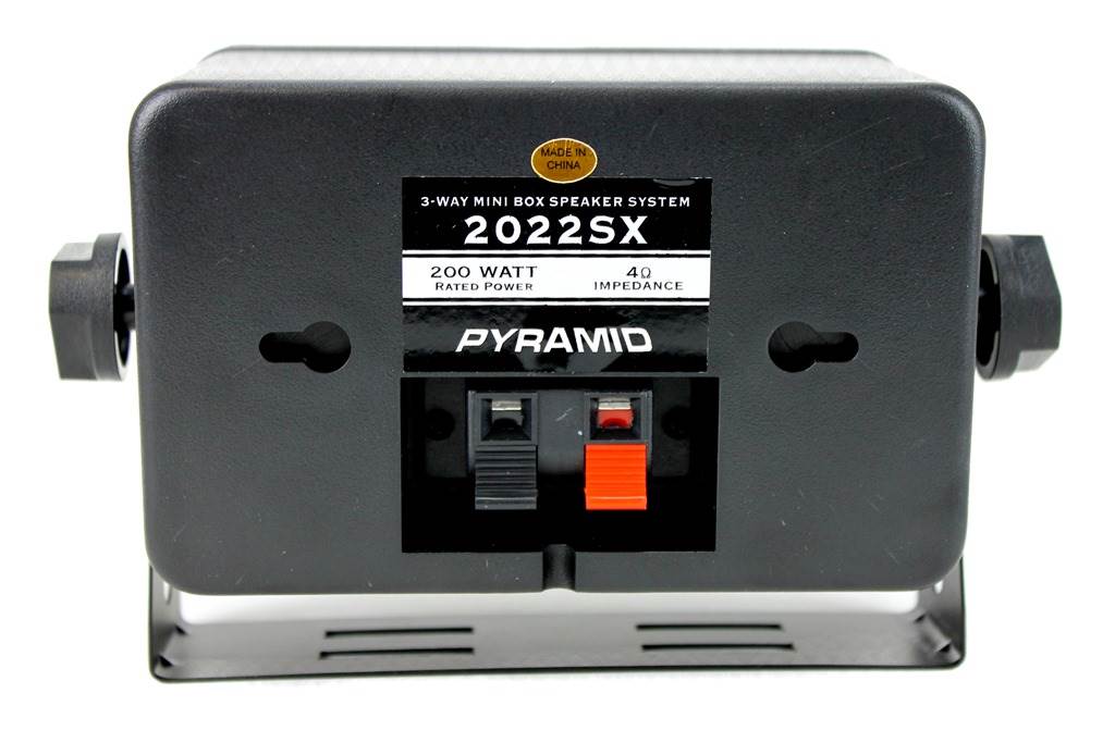 Pyramid 2022SX 200-Watt 3-Way Mini Box Speaker System - image 4 of 5