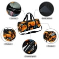 thumbnail image 2 of Thanksgiving Gym Bag with Shoe Bag, Luggage Bag, Large Capacity Swim Bag for Sports. Size 17.7 Inches with Interior Zipper Pocket., 2 of 6