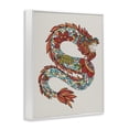 thumbnail image 4 of Stupell Industries Detailed Year of Dragon Fairy Tales & Fantasy Painting White Framed Art Print Wall Art, 16 x 20, 4 of 10
